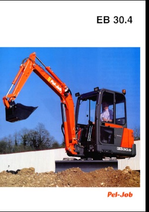 Mini-graafmachines Pel-Job EB 30.4