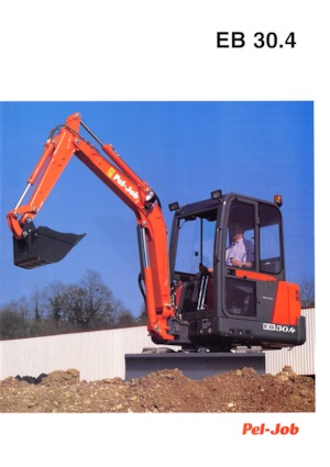 Mini-graafmachines Pel-Job EB 30.4
