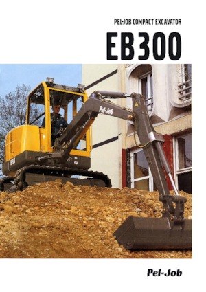 Mini-graafmachines Pel-Job EB 300 XT