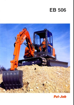 Mini-graafmachines Pel-Job EB 506 PV