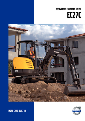 Mini-graafmachines Volvo EC27C