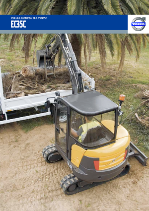 Mini-graafmachines Volvo EC35C