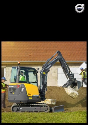 Mini-graafmachines Volvo EC35D