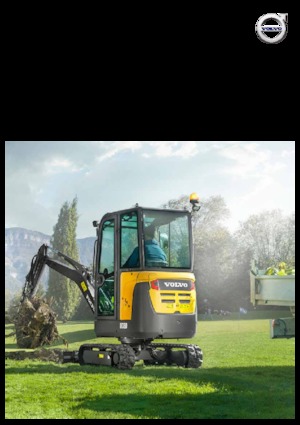Mini-graafmachines Volvo EC15D