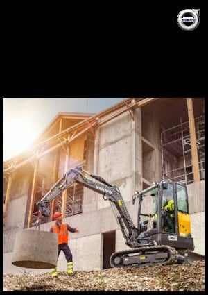 Mini-graafmachines Volvo EC27D