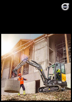Mini-graafmachines Volvo EC27D