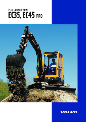 Mini-graafmachines Volvo EC35