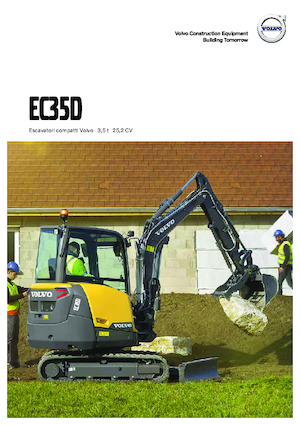 Mini-graafmachines Volvo EC35D