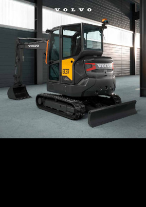 Mini-graafmachines Volvo EC37