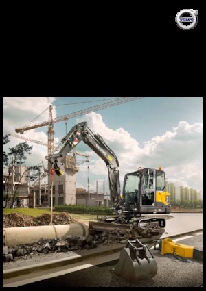 Mini-graafmachines Volvo EC60E