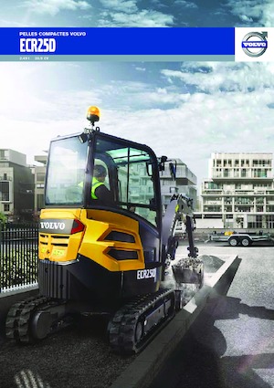 Mini-graafmachines Volvo ECR25D