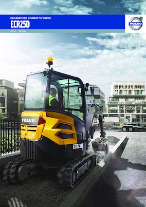 Mini-graafmachines Volvo ECR25D