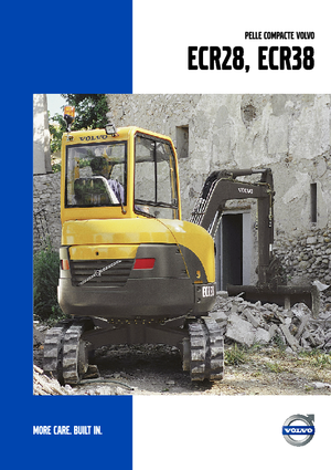 Mini-graafmachines Volvo ECR28