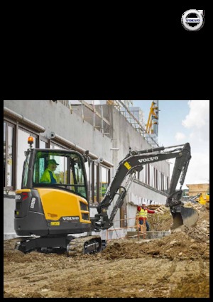 Mini-graafmachines Volvo ECR35D