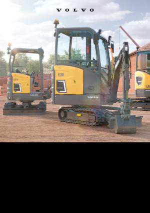 Mini-graafmachines Volvo ECR18 ELECTRIC