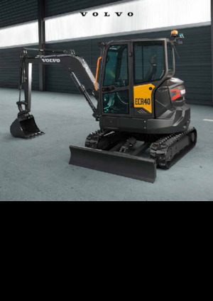 Mini-graafmachines Volvo ECR40