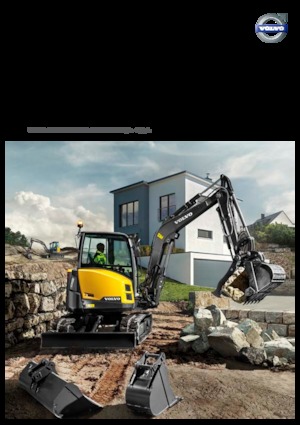 Mini-graafmachines Volvo ECR50D