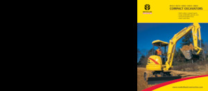 Mini-graafmachines New Holland EH30.B