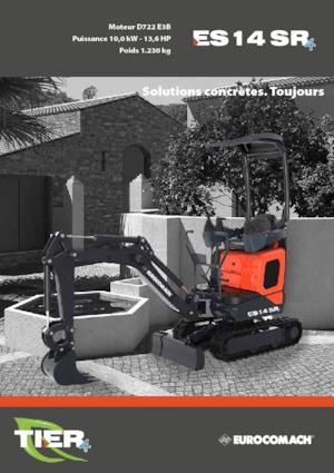 Mini-graafmachines Eurocomach ES 14 SR 4