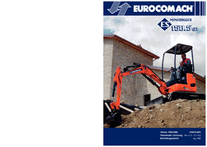 Mini-graafmachines Eurocomach ES 150.5 SR