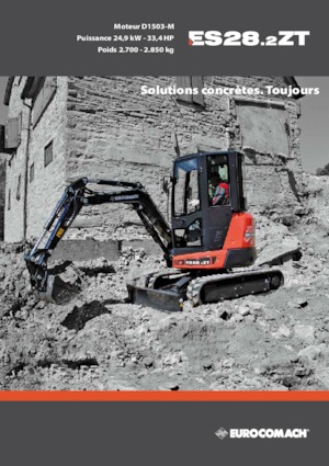 Mini-graafmachines Eurocomach ES 28.2 ZT