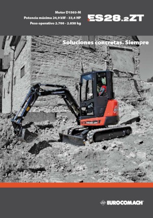 Mini-graafmachines Eurocomach ES 28 ZT