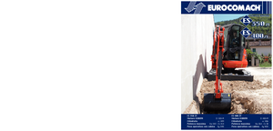 Mini-graafmachines Eurocomach ES 400 ZT