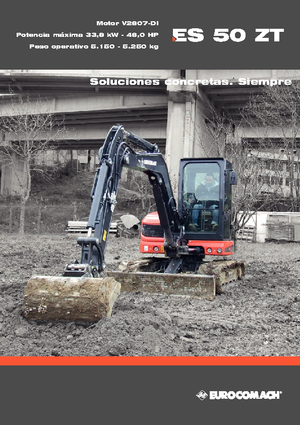 Mini-graafmachines Eurocomach ES 50 ZT