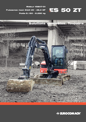 Mini-graafmachines Eurocomach ES 50 ZT