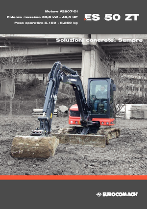 Mini-graafmachines Eurocomach ES 50 ZT