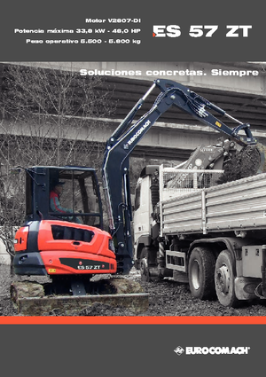 Mini-graafmachines Eurocomach ES 57 ZT