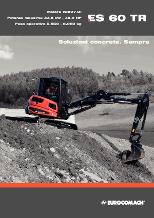 Mini-graafmachines Eurocomach ES 60 TR