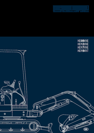 Mini-graafmachines Kato Imer HD09VXE