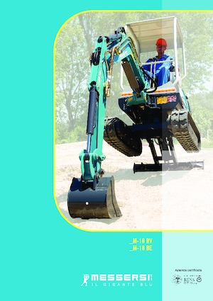 Mini-graafmachines Messersi M 16 BV