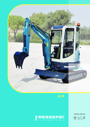 Mini-graafmachines Messersi M22U