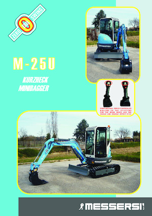 Mini-graafmachines Messersi M25U
