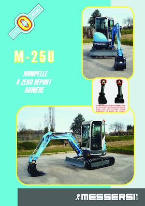 Mini-graafmachines Messersi M25U