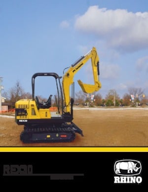 Mini-graafmachines RHINO REX30