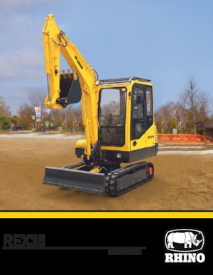 Mini-graafmachines RHINO REX35