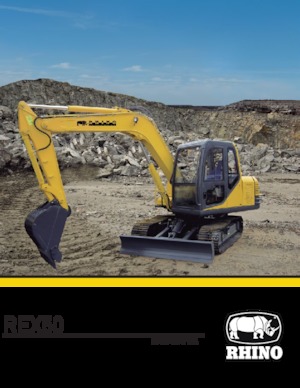Mini-graafmachines RHINO REX50