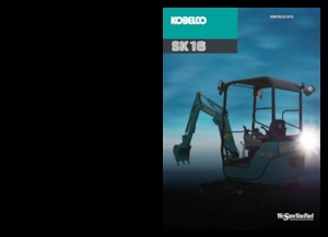 Mini-graafmachines Kobelco SK 16