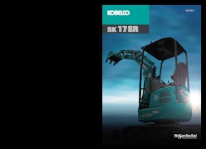 Mini-graafmachines Kobelco SK 17 SR 5