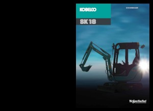 Mini-graafmachines Kobelco SK 18