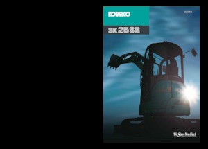 Mini-graafmachines Kobelco SK 25 SR 6