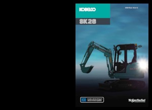 Mini-graafmachines Kobelco SK 26 1E 