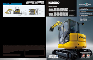 Mini-graafmachines Kobelco SK 45 SRX 7