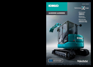 Mini-graafmachines Kobelco SK 50 SRX 7 