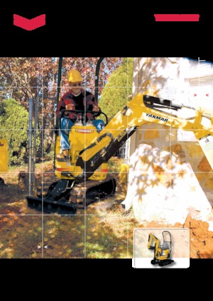 Mini-graafmachines Yanmar SV 08-1 AS