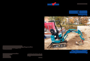 Mini-graafmachines Sunward SWE08B