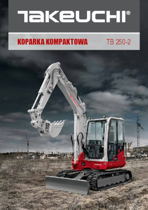 Mini-graafmachines Takeuchi TB 250-2